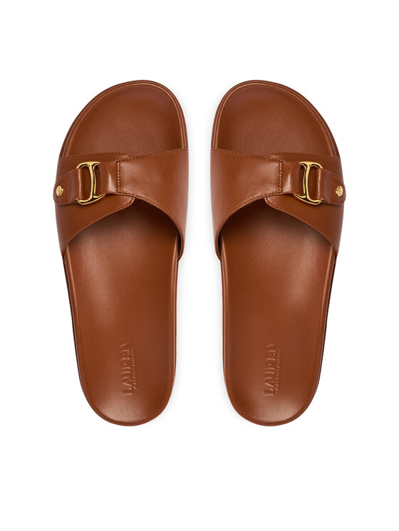 LAUREN RALPH LAUREN Natikače LAUREN RALPH LAUREN 802982883001 Smeđa