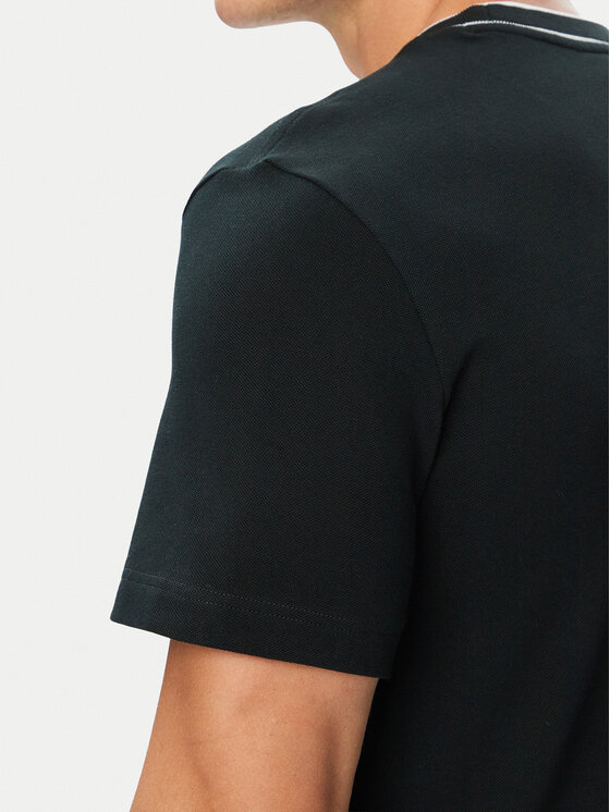 Lacoste Lacoste Camiseta TH8174 Verde oscuro Regular Fit