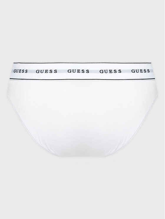 Guess Guess Klasične spodnje hlačke Carrie O97E02 KBBU1 Bela
