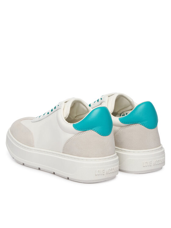 LOVE MOSCHINO Снікерcи LOVE MOSCHINO JA15234G1OINB10D Білий