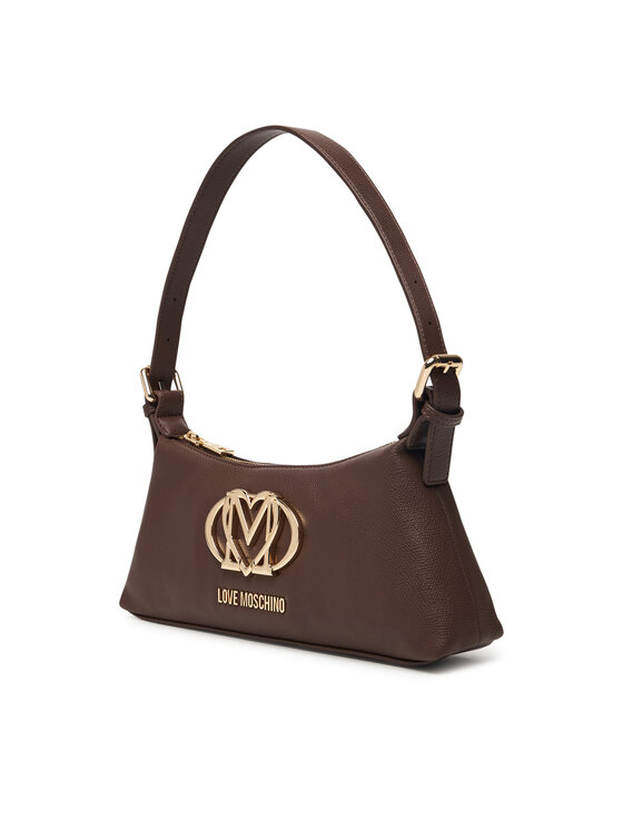 LOVE MOSCHINO Kabelka LOVE MOSCHINO JC4212PP0PKB0313 Tmavo hnedá