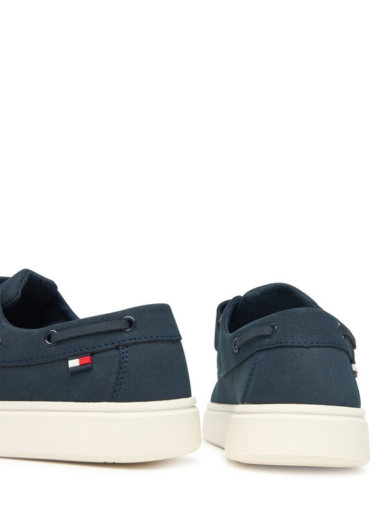 Tommy Hilfiger Półbuty Tommy Hilfiger Low Cut Velcro T1B4-34340-0315 S Granatowy