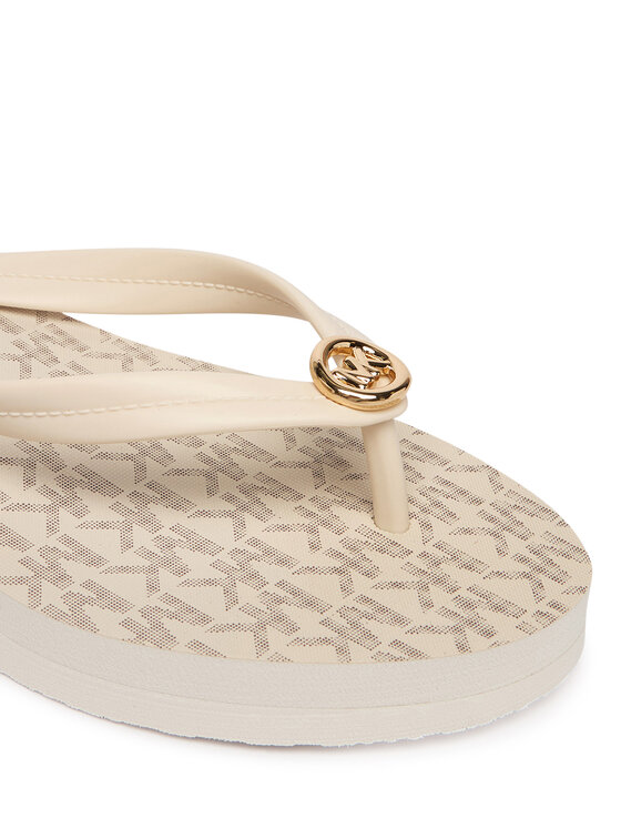 MICHAEL Michael Kors В'єтнамки MICHAEL Michael Kors Posie Flip Flop 40S6PSFA2Q Кремовий