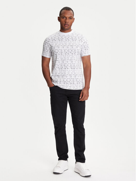 KARL LAGERFELD KARL LAGERFELD Majica 755040 553225 Bela Regular Fit