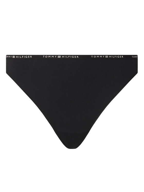 Tommy Hilfiger Tommy Hilfiger Conjunto de tangas UW0UW06343 Negro
