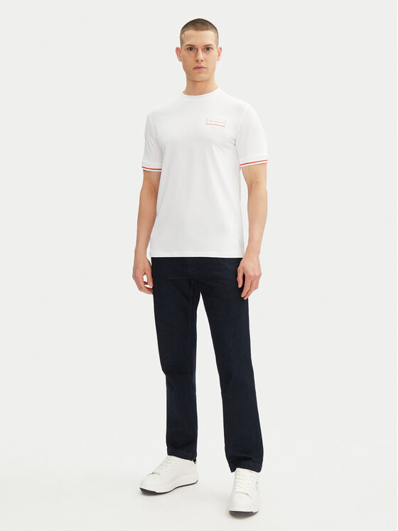 KARL LAGERFELD KARL LAGERFELD Majica 755020 552221 Bela Regular Fit