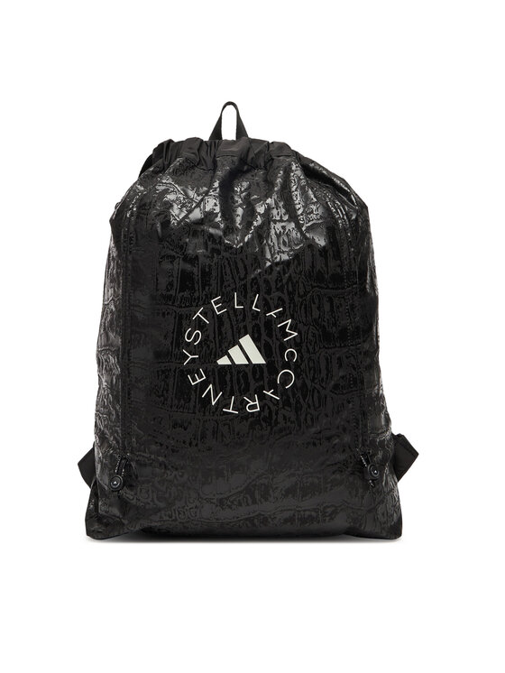 adidas by Stella McCartney Ruksak vreća adidas by Stella McCartney Gymsack Croc AOP Shine JY4205 Crna