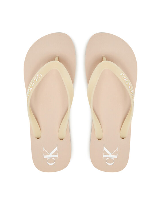 Calvin Klein Jeans Flip flop Calvin Klein Jeans Beach Sandal Transparent Tpu YW0YW01829 Roz