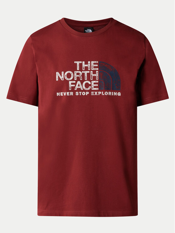 The North Face The North Face Póló Rust 2 NF0A87NW Piros Regular Fit