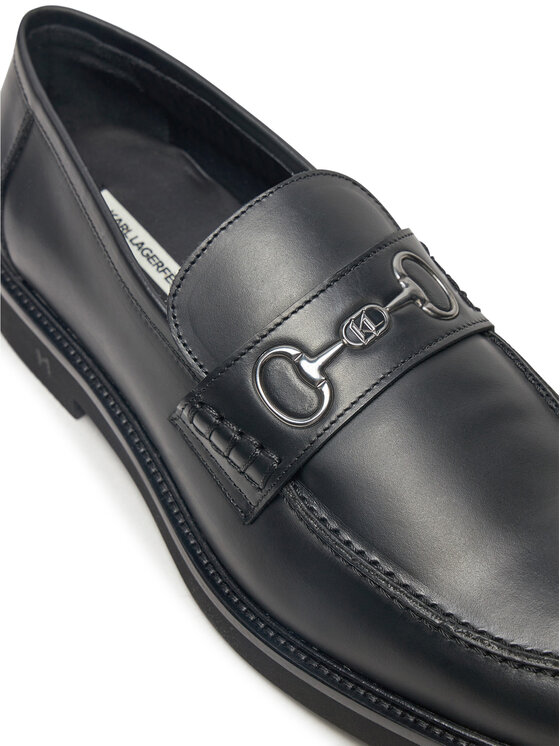 KARL LAGERFELD Лофери KARL LAGERFELD Neil KL16114 Чорний