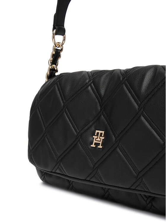 Tommy Hilfiger Torebka Tommy Hilfiger Th Feminine Shoulder Bag AW0AW18717 Czarny