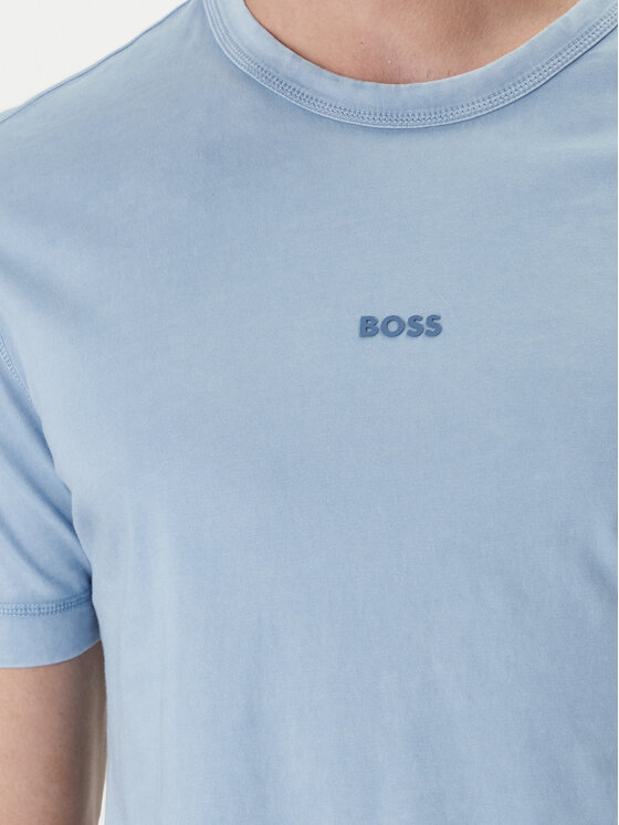 BOSS BOSS Camiseta Tokks 50502173 Celeste Regular Fit