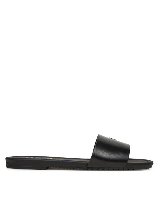 Calvin Klein Jeans Ciabatte Calvin Klein Jeans Flat Sandal Slide Mg YW0YW01697 Nero
