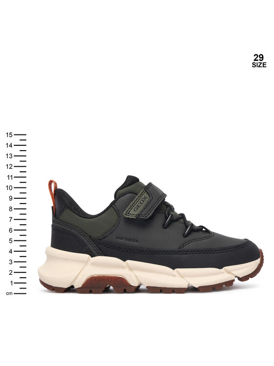 Geox Sneakersy Geox J Flexyper Plus Boy B Abx J56LCA 0MEFU C0033 M Zielony ciemny