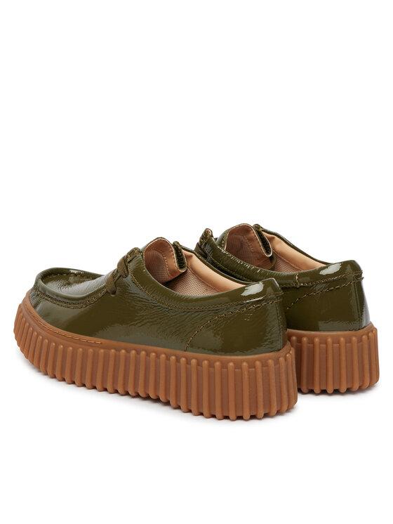 Clarks Туфлі Clarks Torhill Bee 26186668 Зелений