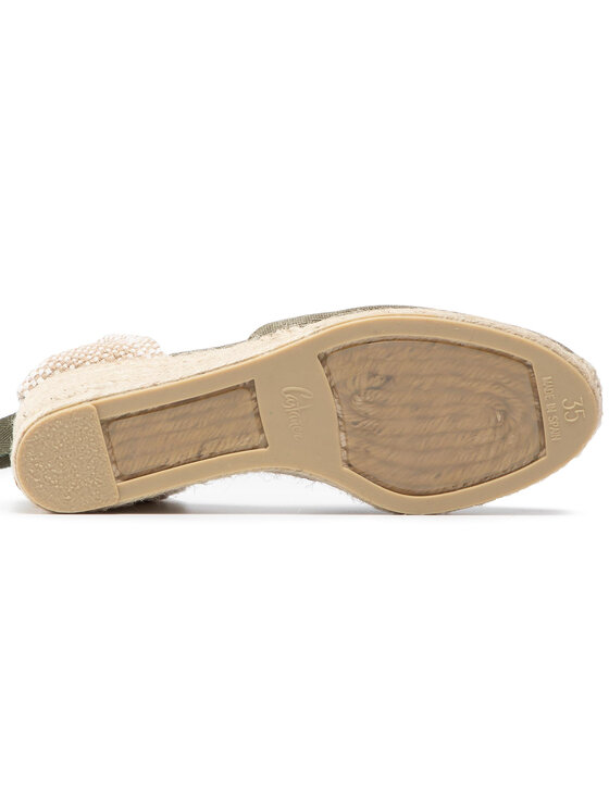 Castañer Espadrilky Castañer Carina/6/002 21644-414 Zelená