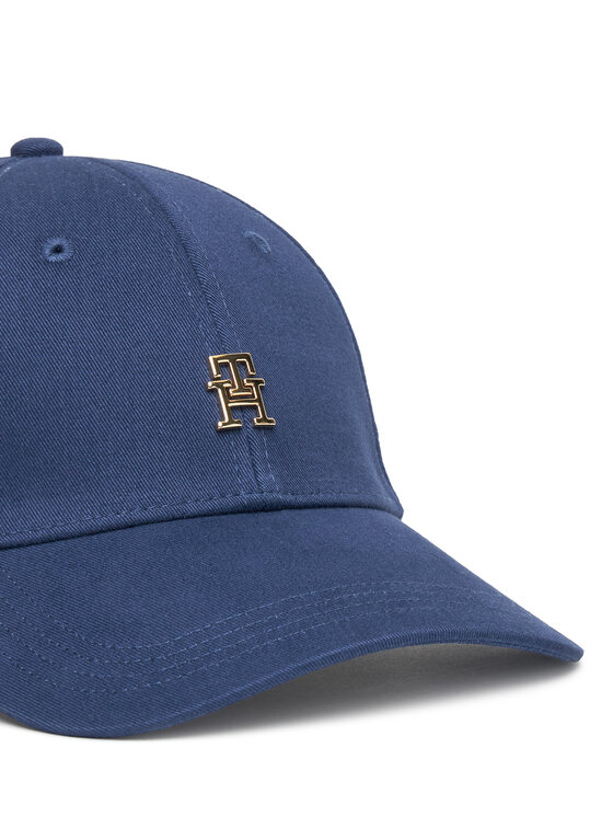 Tommy Hilfiger Cappellino Tommy Hilfiger Elevated Chic AW0AW17631 Blu scuro