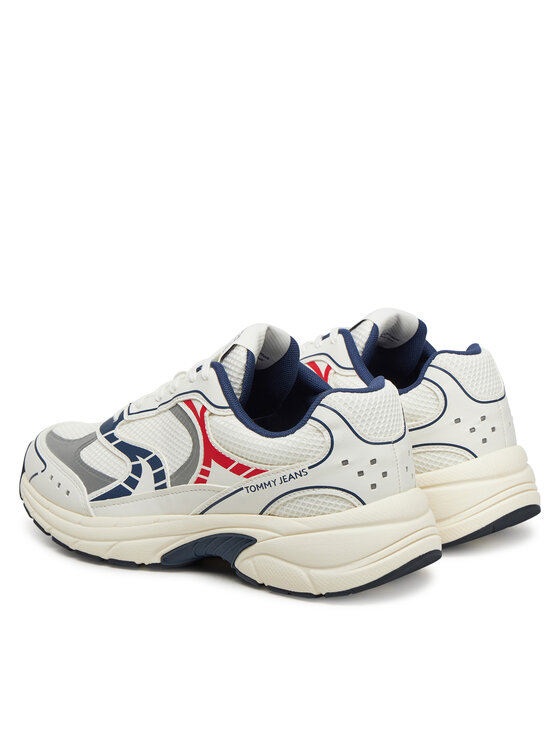 Tommy Jeans Snīkeri Tommy Jeans Archive'25 EM0EM01569 Balts
