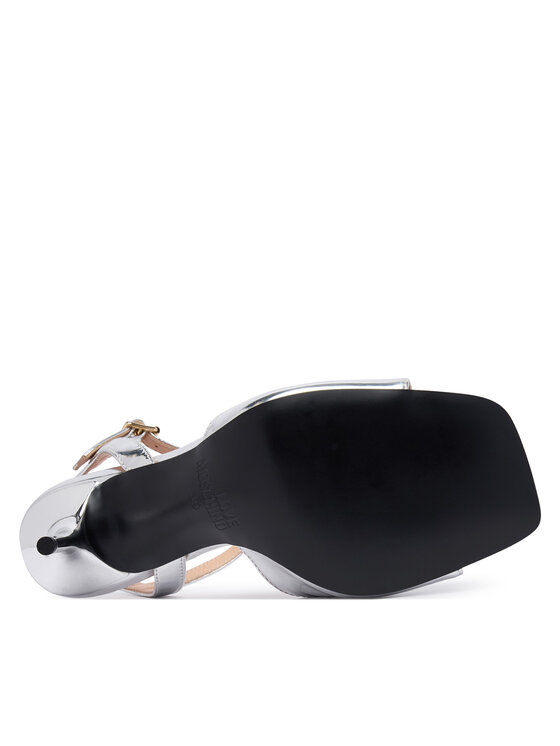 LOVE MOSCHINO Босоніжки LOVE MOSCHINO JA16069G0OJE090B Срібний