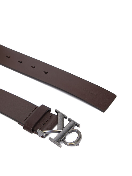 Calvin Klein Ζώνη Calvin Klein Ck Buckle Smooth 35Mm LV04D7091G Σκούρο καφέ