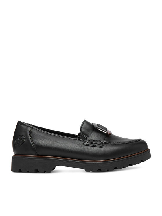 Rieker Loaferek Rieker CEO-45553-00 Fekete