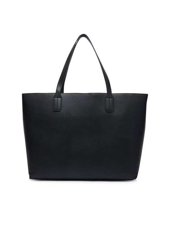 Tommy Hilfiger Rankinė Tommy Hilfiger Th Icon Tote AW0AW18724 Juoda