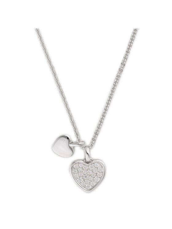 Fossil Намисто Fossil Valentine JFS00196040 Срібний