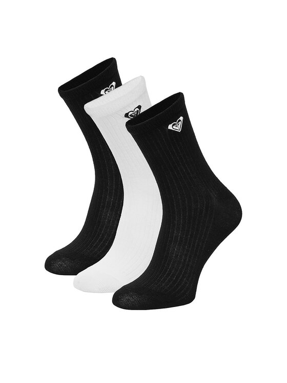 Roxy Довгі шкарпетки Roxy CEO_AS_ROXY_15_Z_AW25 (3-PACK) Чорний