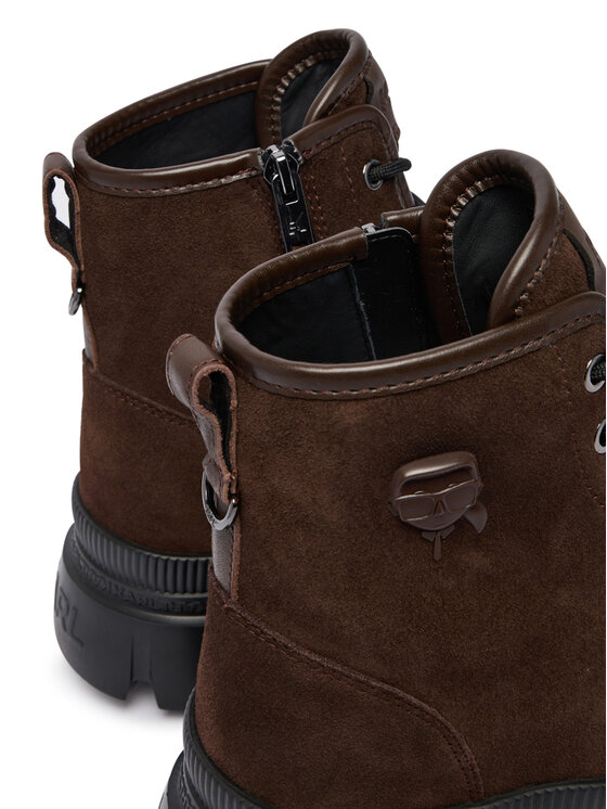 KARL LAGERFELD Bakancs KARL LAGERFELD Trekka NFT KL25252 Fekete
