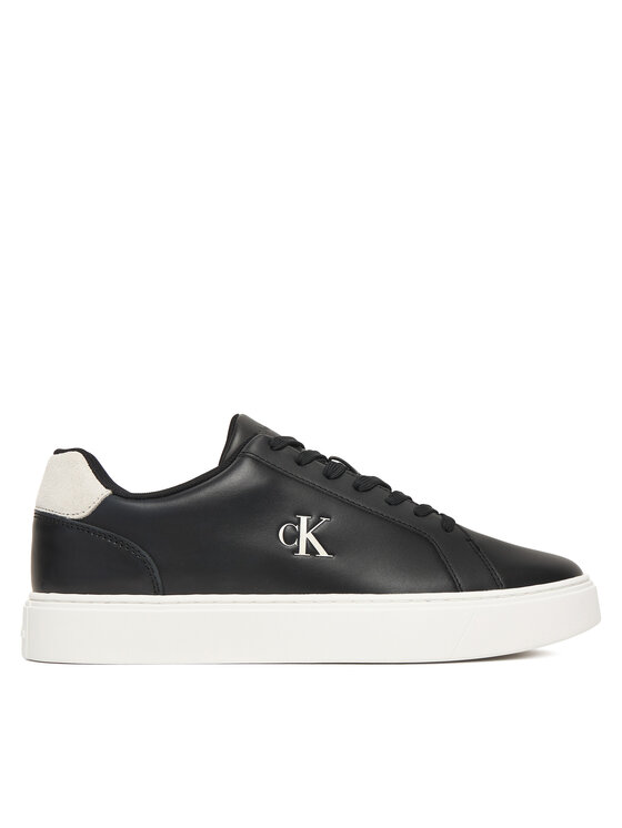 Calvin Klein Sneakers Calvin Klein Classic Cupsole Laceup Lth YM0YM01435 Negru