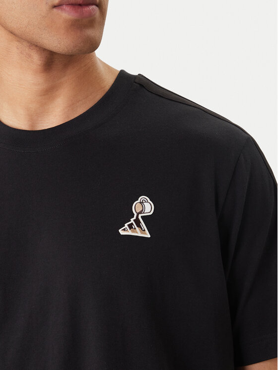 adidas adidas Camiseta Lux Coffee Cafe Pour Graphic KB4847 Negro Loose Fit