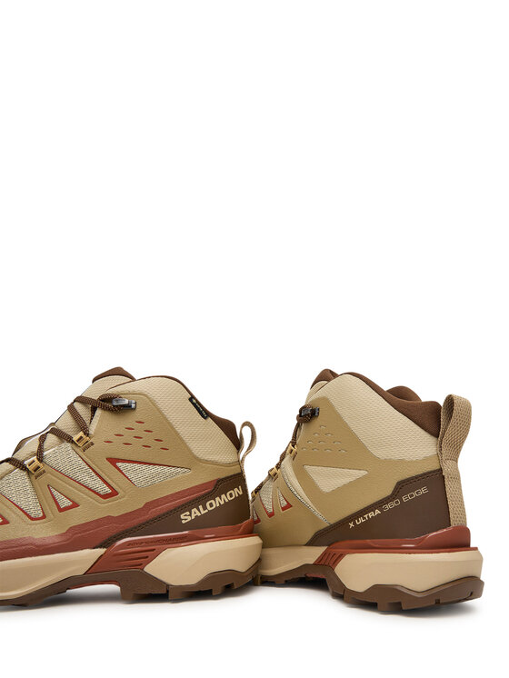 Salomon Trekkingi Salomon X Ultra 360 Edge Mid Gore-Tex L45472900 Beżowy