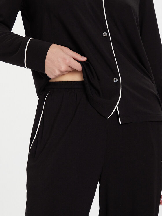 KARL LAGERFELD KARL LAGERFELD Pigiama A4W45004 Nero Relaxed Fit