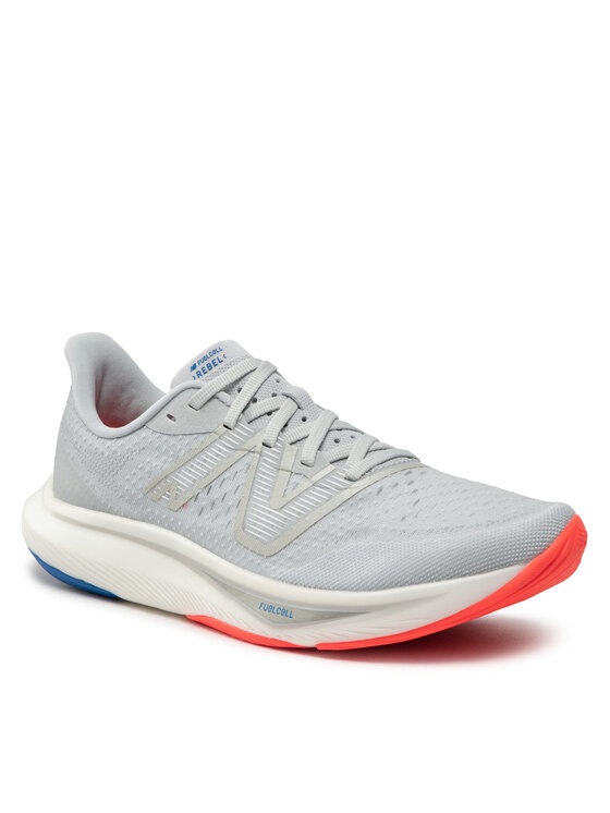 New Balance Skriešanas apavi New Balance FuelCell Rebel v3 MFCXCG3 Pelēks