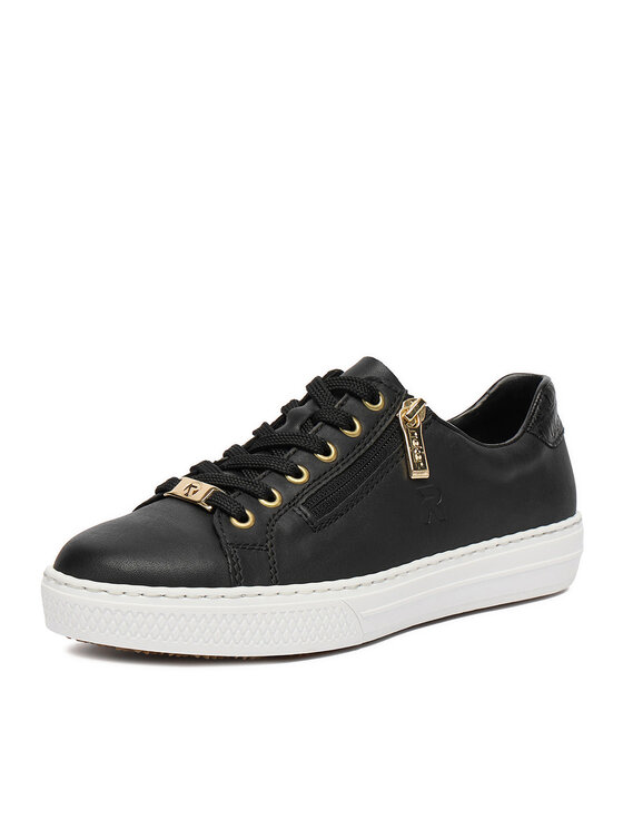 Rieker Sneakersy Rieker L59L1-01 Čierna