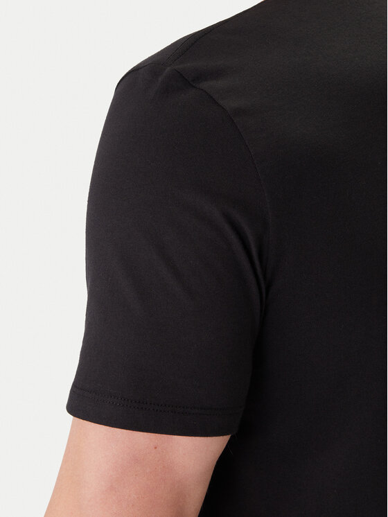 Calvin Klein Jeans Calvin Klein Jeans Camiseta Word Circle Graphic LV14RE816G Negro Regular Fit