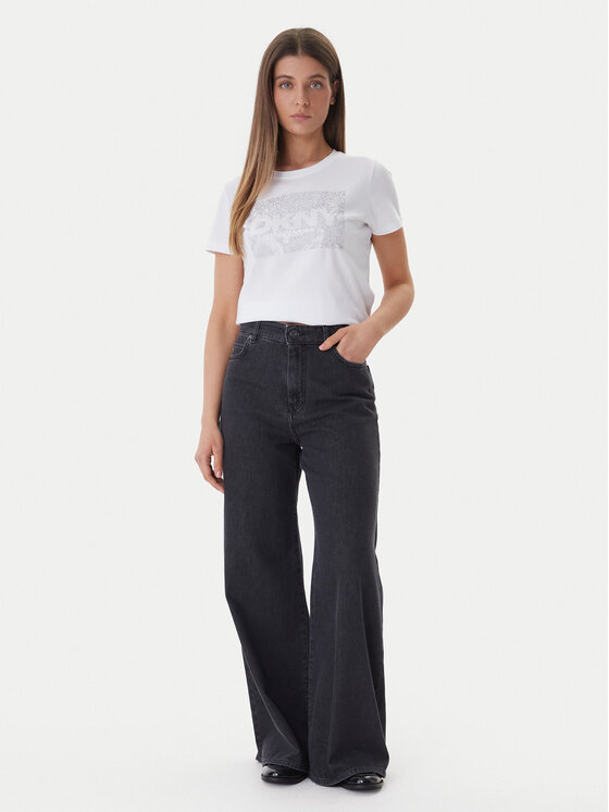 DKNY DKNY Camiseta DJ6T1701 Blanco Regular Fit