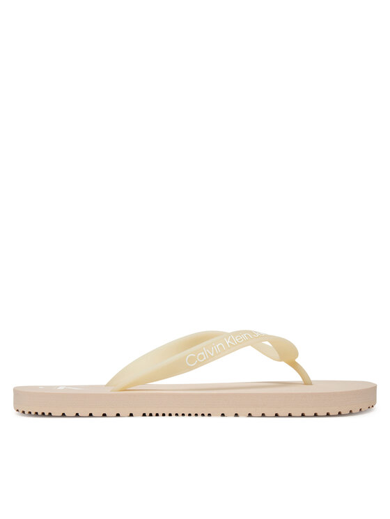 Calvin Klein Jeans Джапанки Calvin Klein Jeans Beach Sandal Transparent Tpu YW0YW01829 Розов