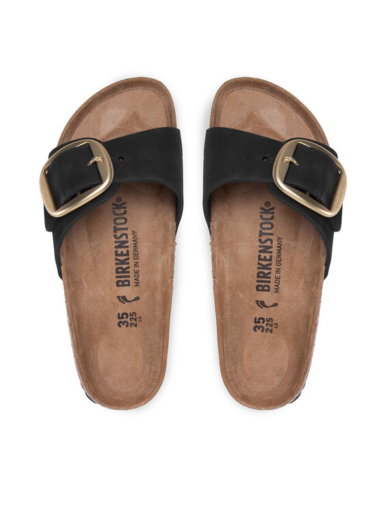 Birkenstock Шльопанці Birkenstock Madrid Big Buckle 1023373 Чорний