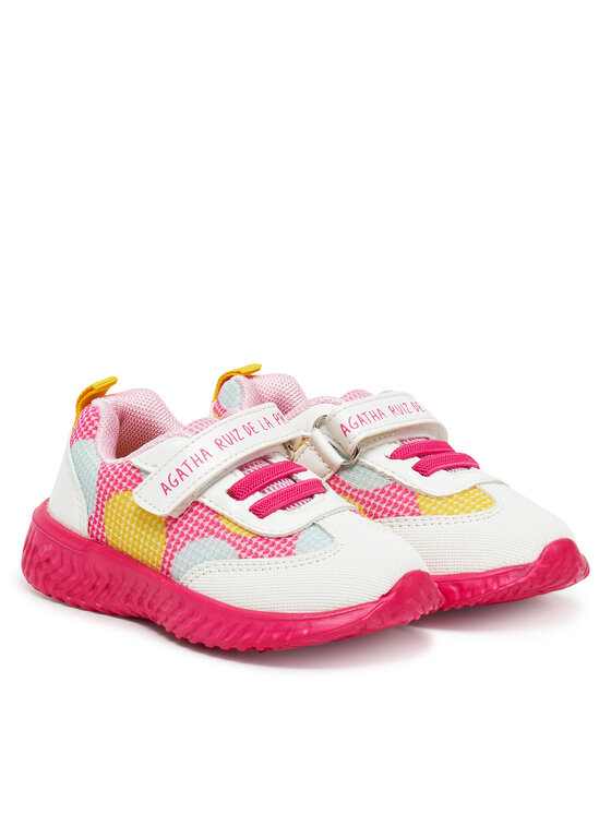 Agatha Ruiz de la Prada Снікерcи Agatha Ruiz de la Prada 252920 M Білий