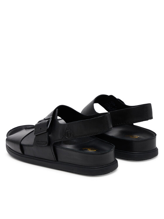 Clarks Босоніжки Clarks Torford Strap 26180896 Чорний