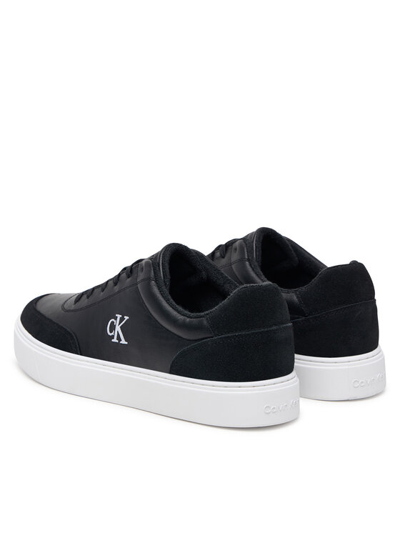 Calvin Klein Сникърси Calvin Klein Classic Cups Oxf Tmb Lth-Su Tc HM0HM02354 Черен