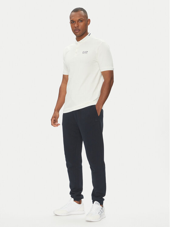 EA7 Emporio Armani EA7 Emporio Armani Polo 7M000183 AF13511 U0005 Bijela Regular Fit