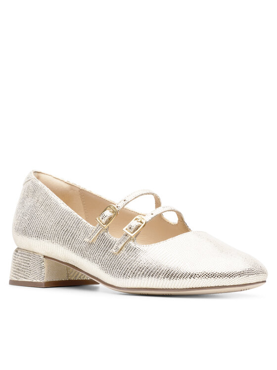 Clarks Туфлі Clarks Daiss 30 26181312 Золотий