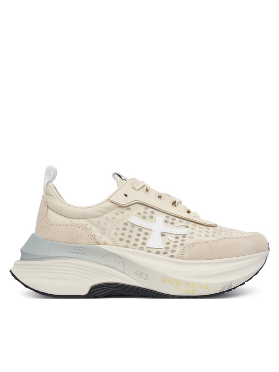 Premiata Sneakersy Premiata Hill Var 8242 Světle béžová