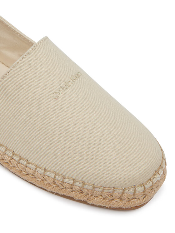 Calvin Klein Espadrillas Calvin Klein Espadrille Webbing Cv HM0HM02075 Écru