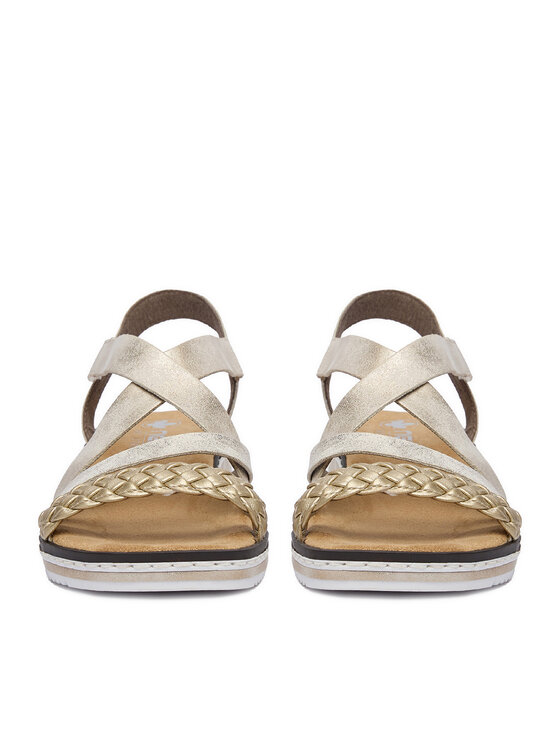Rieker Sandale Rieker CEO-V3663-90 Auriu