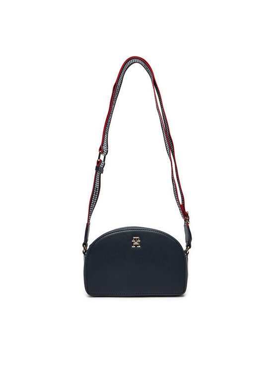 Tommy Hilfiger Ročna torba Tommy Hilfiger Fresh Camera Bag Corp AW0AW16682 Mornarsko modra