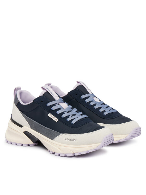 Calvin Klein Sneakers Calvin Klein Hike Runner Nylon Mix HW0HW03279 Blu