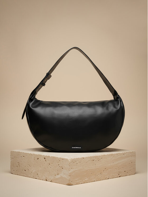 GINO ROSSI Kabelka Gino Rossi C-THARA-LX10145 Čierna